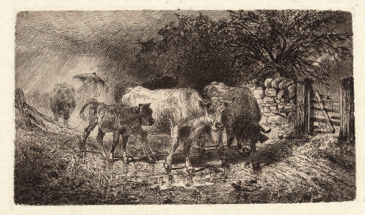 Yağmurlu Hava by Peter Moran