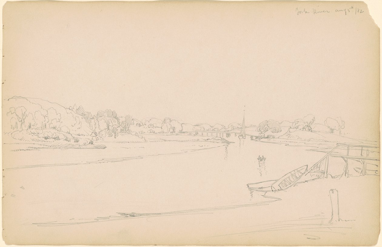York Nehri by Peter Moran