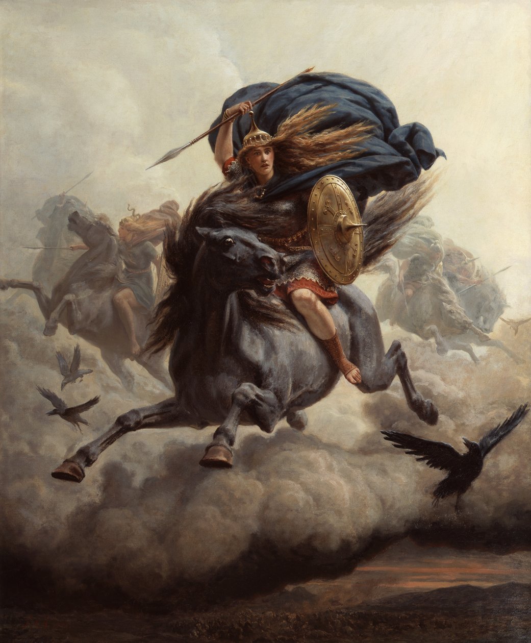 Valkyrie by Peter Nicolai Arbo