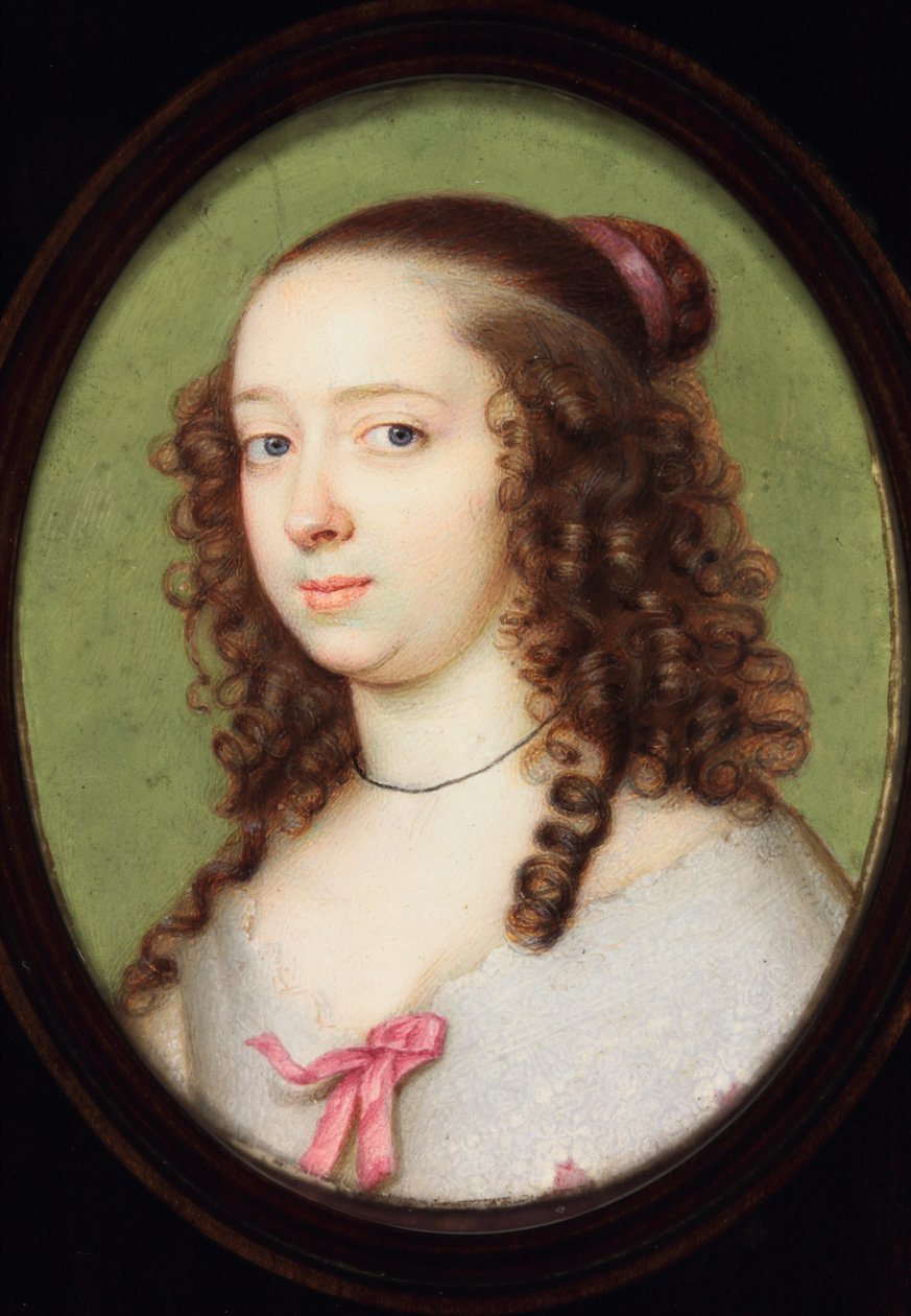 Lady Elizabeth Cecil, Devonshire Kontesi (emaye) by Peter Oliver