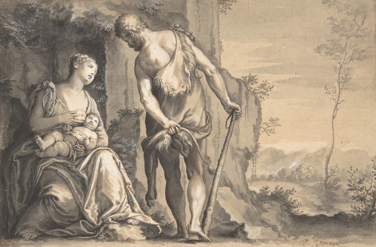 Cain Ailesi, M.Ö. 1638-47. by Peter Oliver