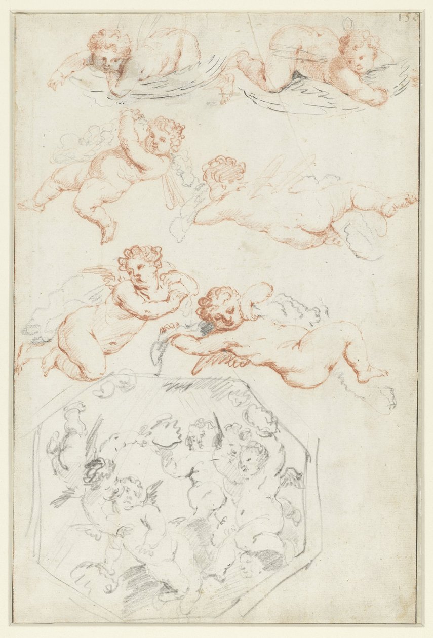 Putti çalışmaları by Peter Paul Rubens (possibly)