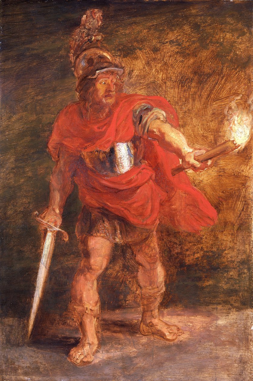 Yeraltı dünyasında Aeneas, c1600-1640. by Peter Paul Rubens
