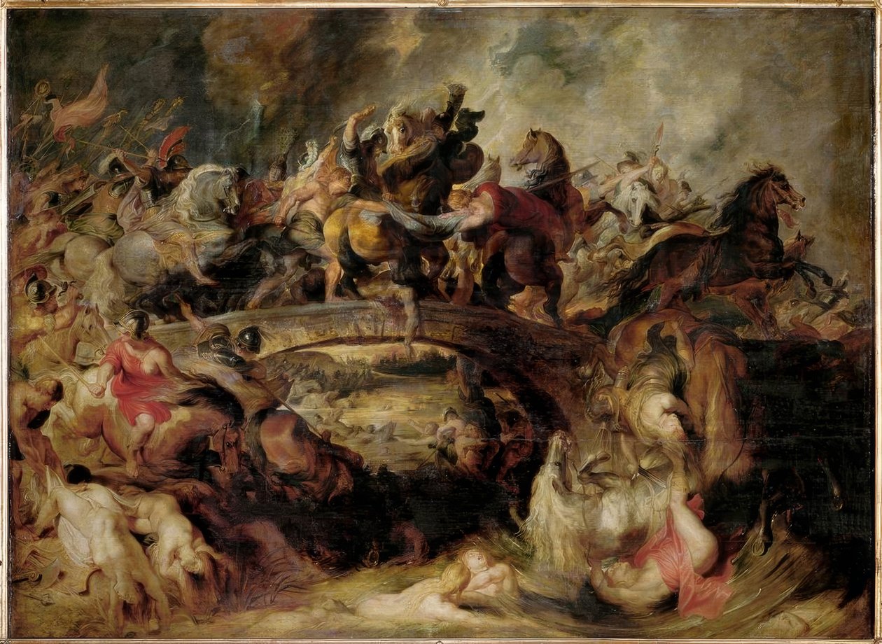 Amazonların Savaşı by Peter Paul Rubens