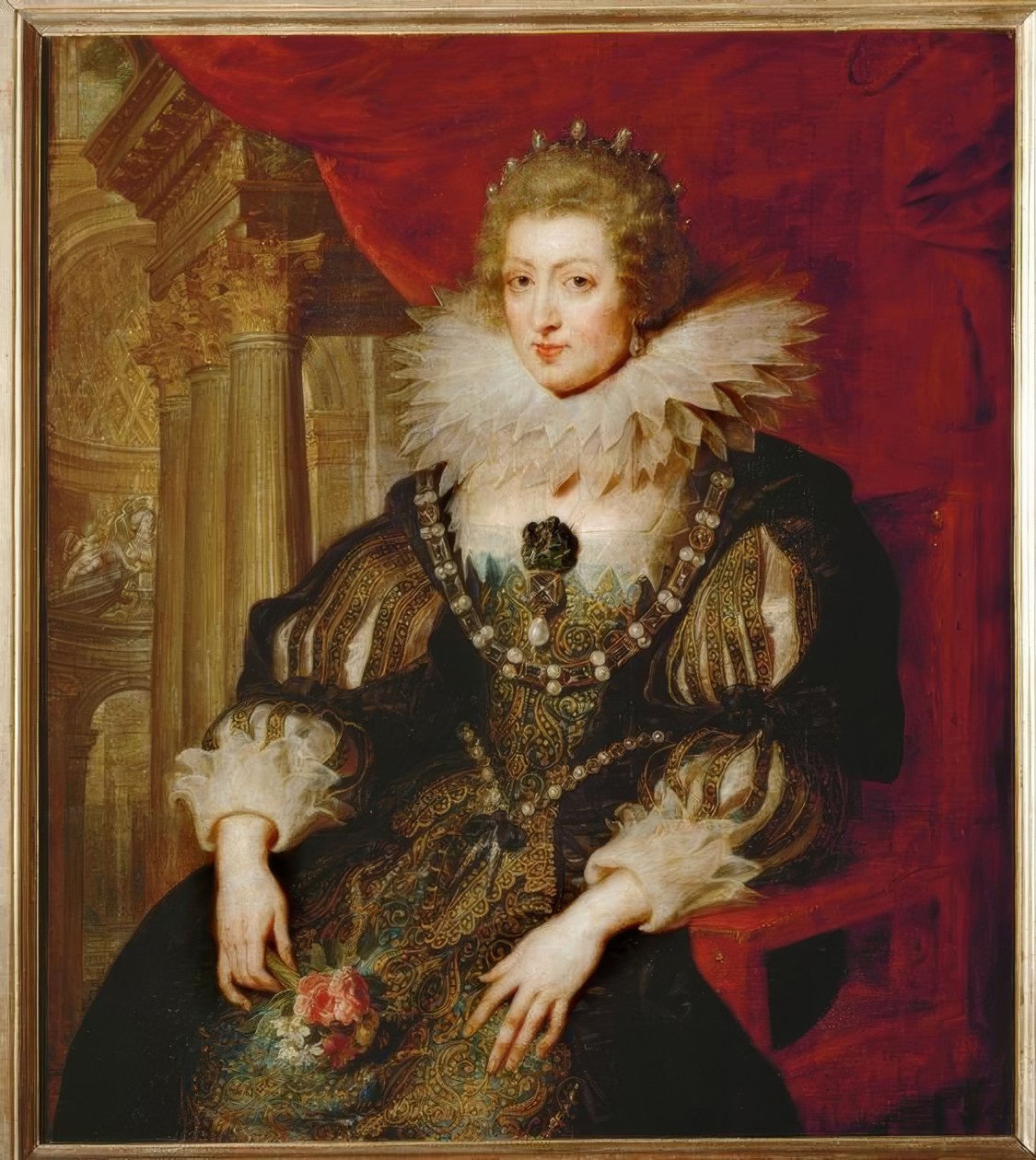 Avusturya Anna by Peter Paul Rubens