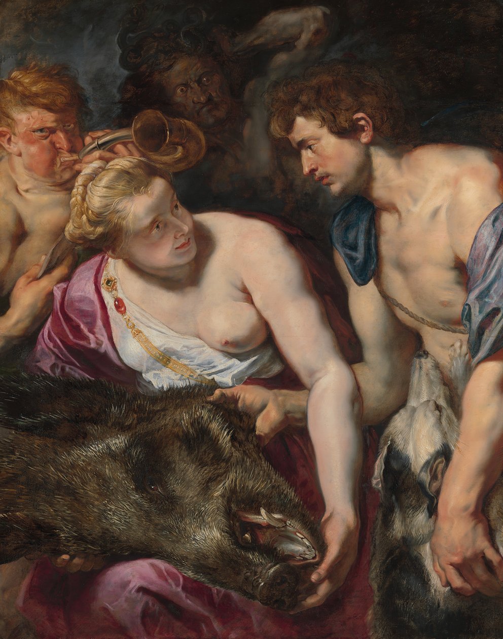Atalanta ve Meleager, yak. 1616. by Peter Paul Rubens