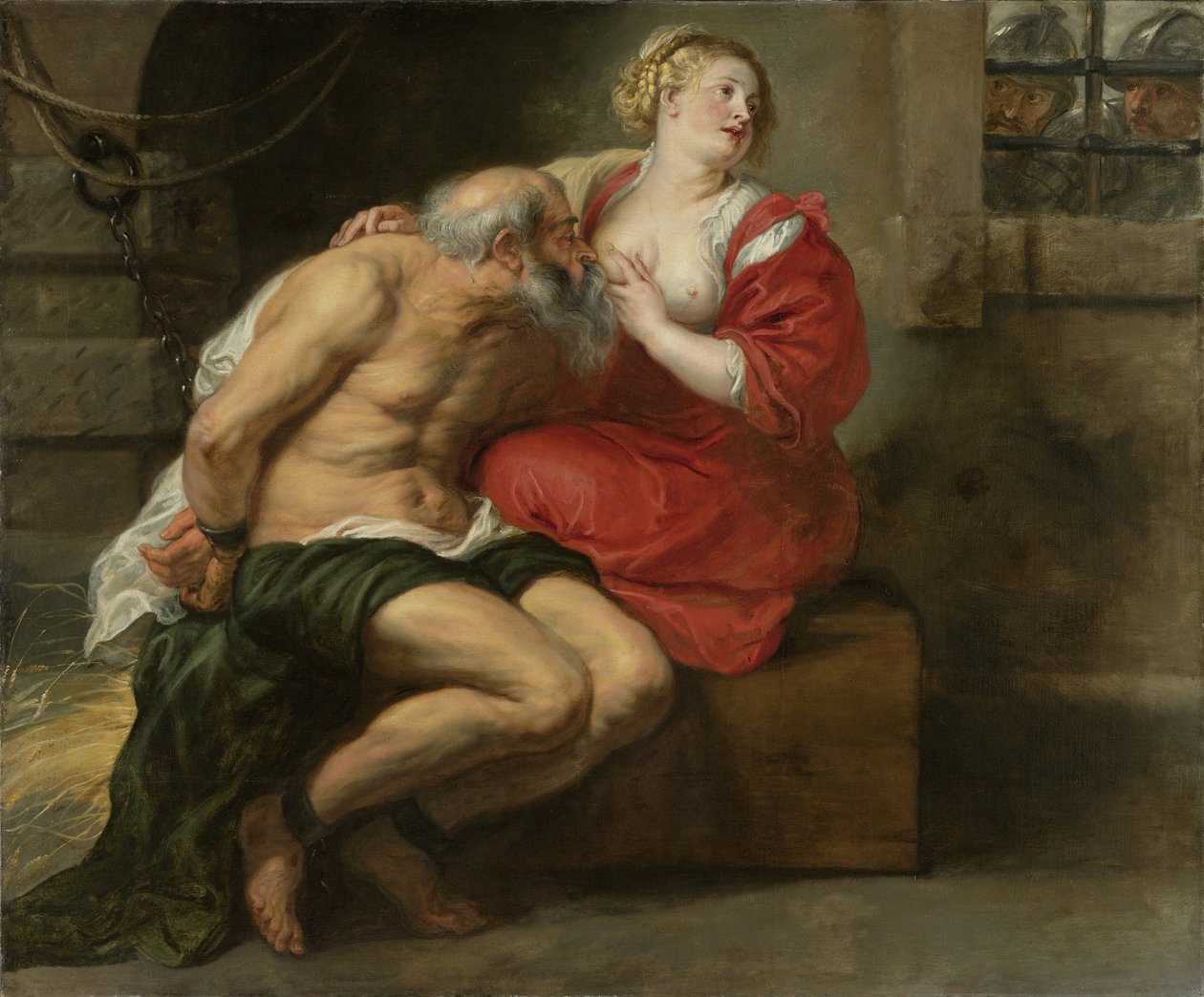 Cimon ve Pero, c.1630 by Peter Paul Rubens