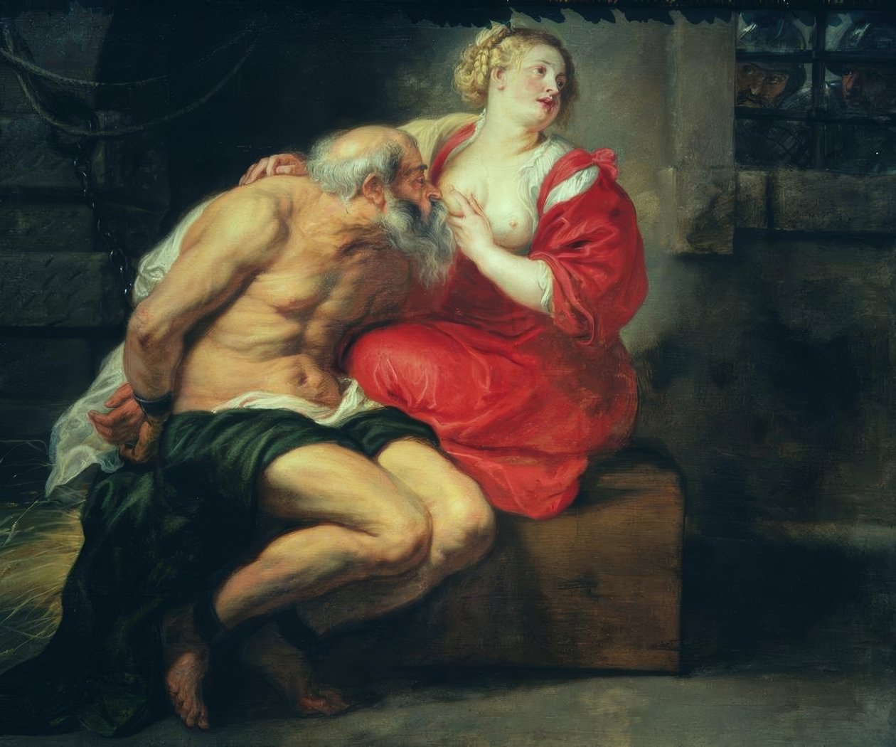 Kimyon ve Pero by Peter Paul Rubens