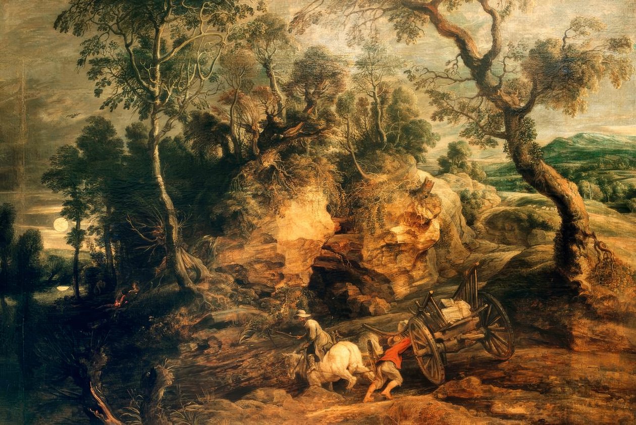sıkışmış vagon by Peter Paul Rubens