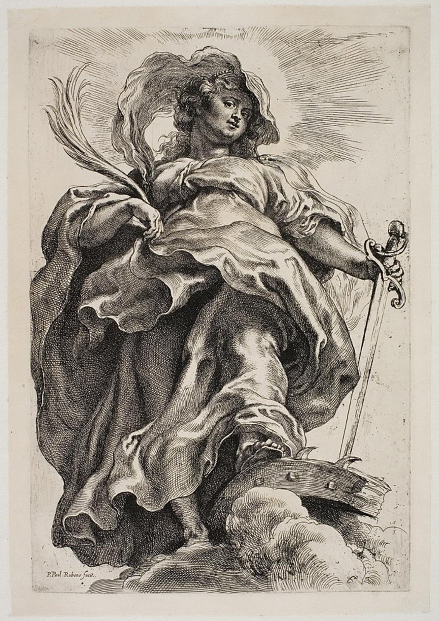 İskenderiye Aziz Catherine by Peter Paul Rubens