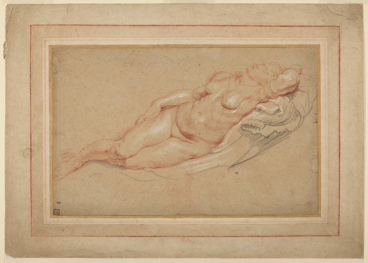 Çıplak kadın, 1628 - 1630 by Peter Paul Rubens