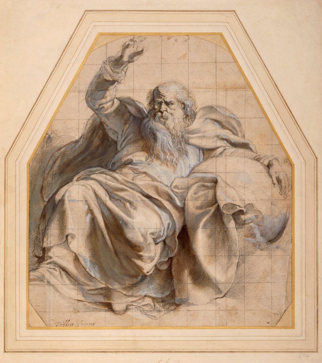Tanrı Baba, c1628-29. by Peter Paul Rubens