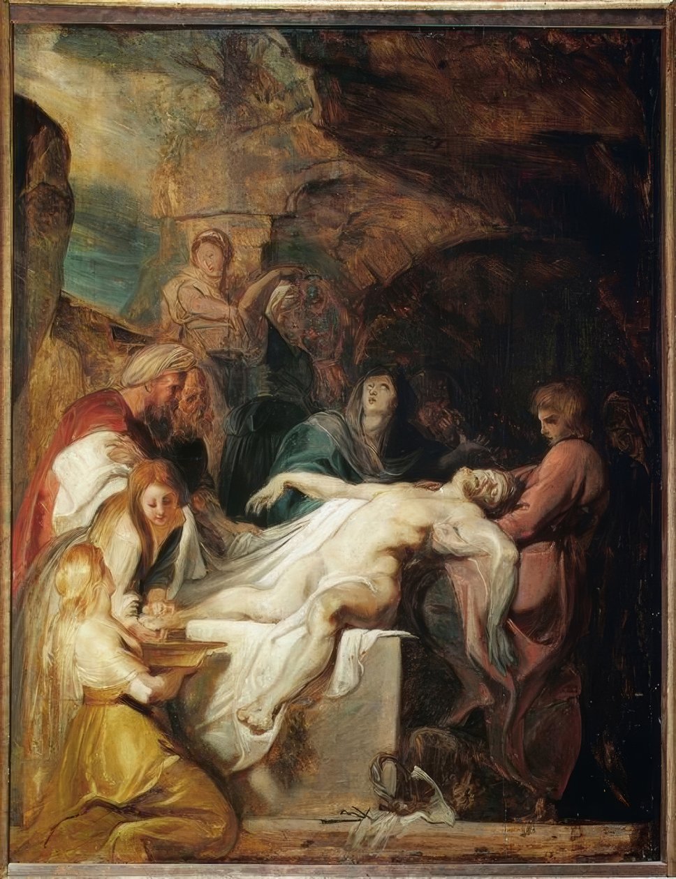 Grablegung Christi by Peter Paul Rubens