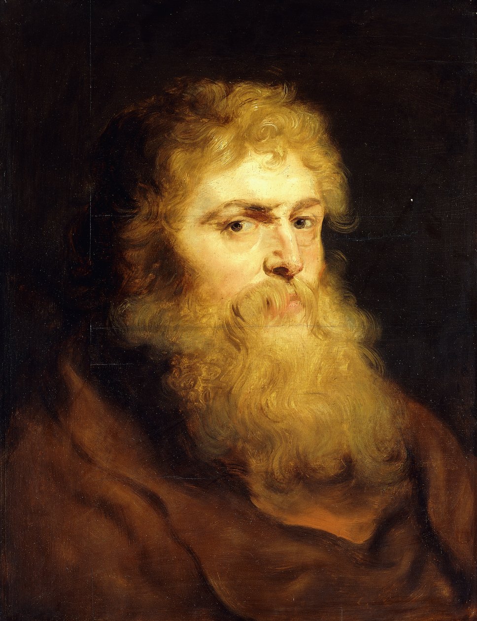 Sakallı Bir Adamın Başkanı, by Peter Paul Rubens