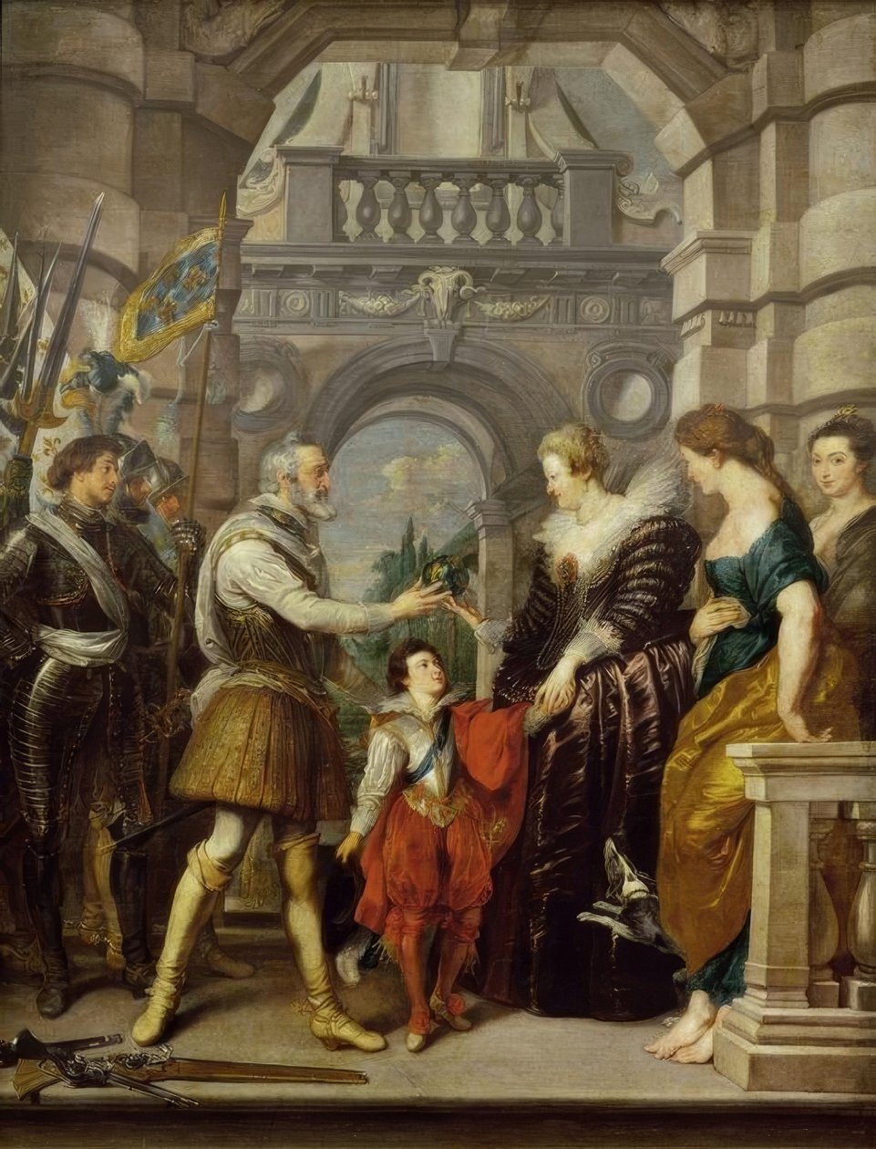 Heinrich IV by Peter Paul Rubens