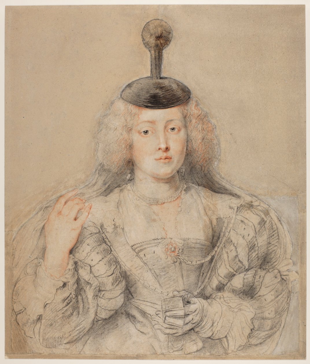 Helena Fourment, 1630 - 1631 dolaylarında by Peter Paul Rubens