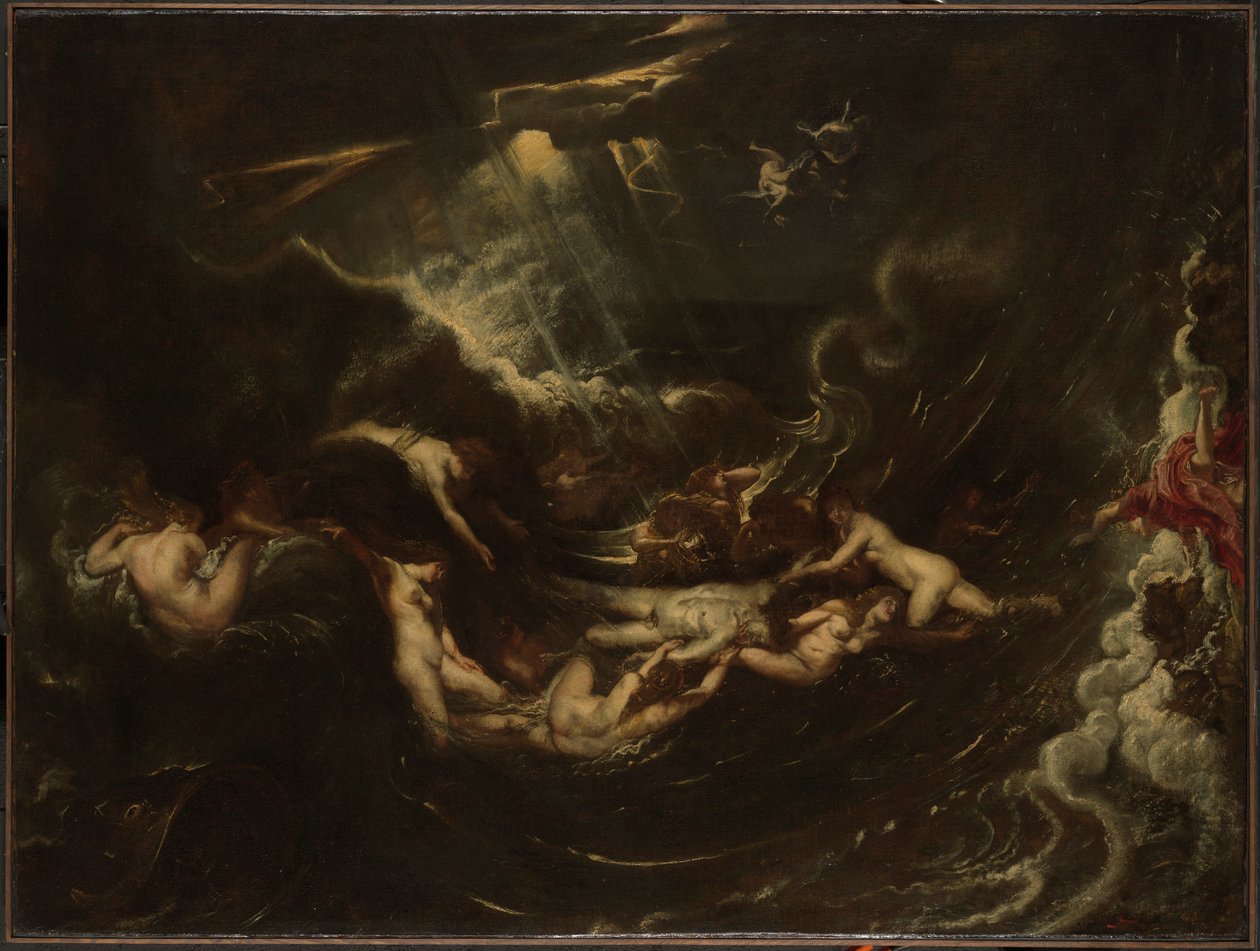 Kahraman ve Leander by Peter Paul Rubens