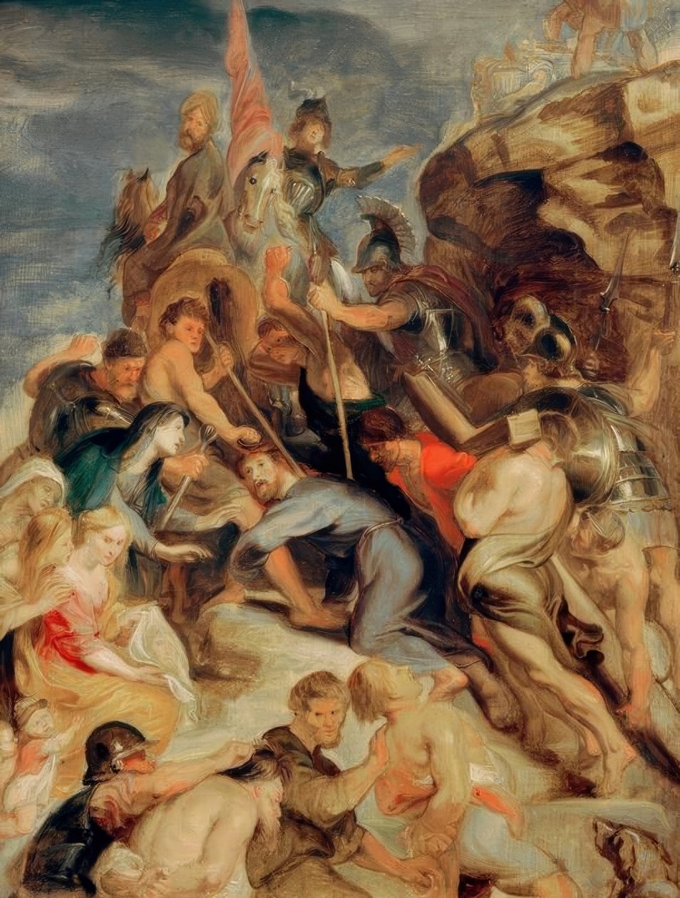 Haç taşımak by Peter Paul Rubens