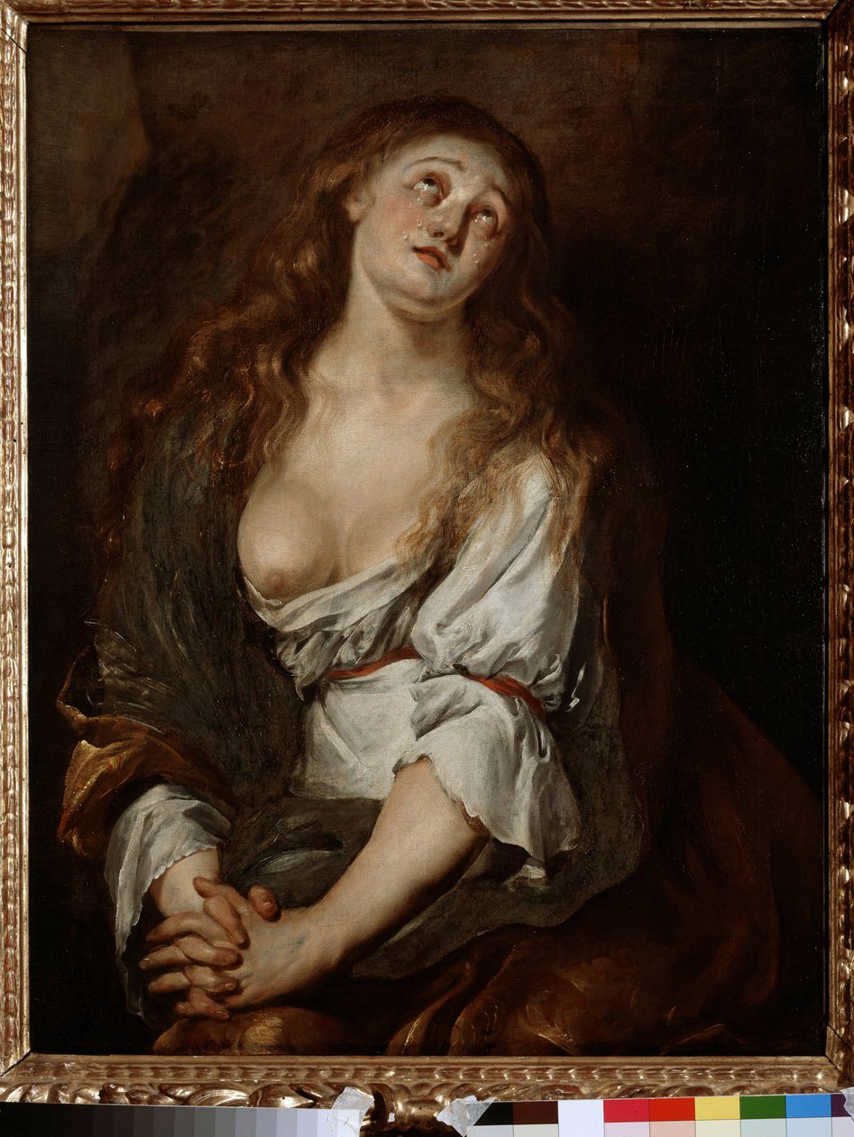 Mecdelli Meryem (tuval üzerine yağlı boya by Peter Paul Rubens