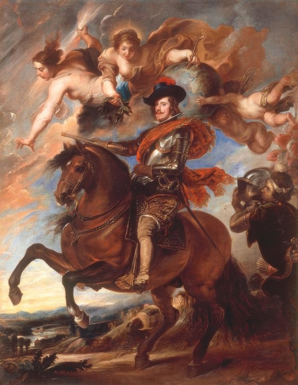 İspanya Philip IV / Rubens atölyesi. by Peter Paul Rubens