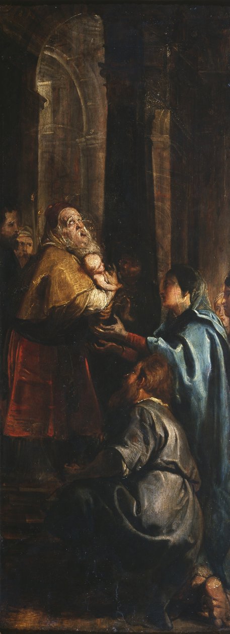 Tapınakta Sunum by Peter Paul Rubens