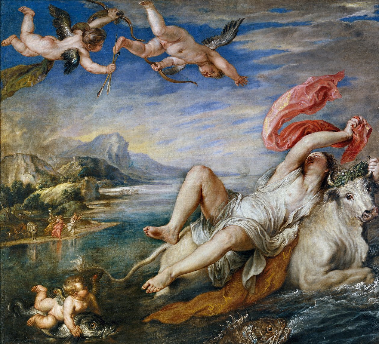 Avrupa Tecavüz by Peter Paul Rubens