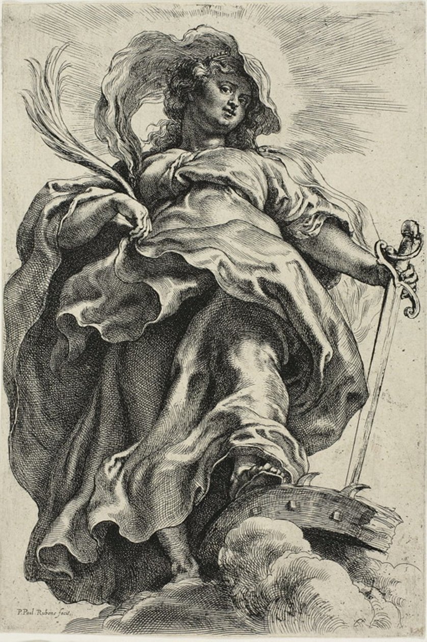 İskenderiye Aziz Catherine by Peter Paul Rubens