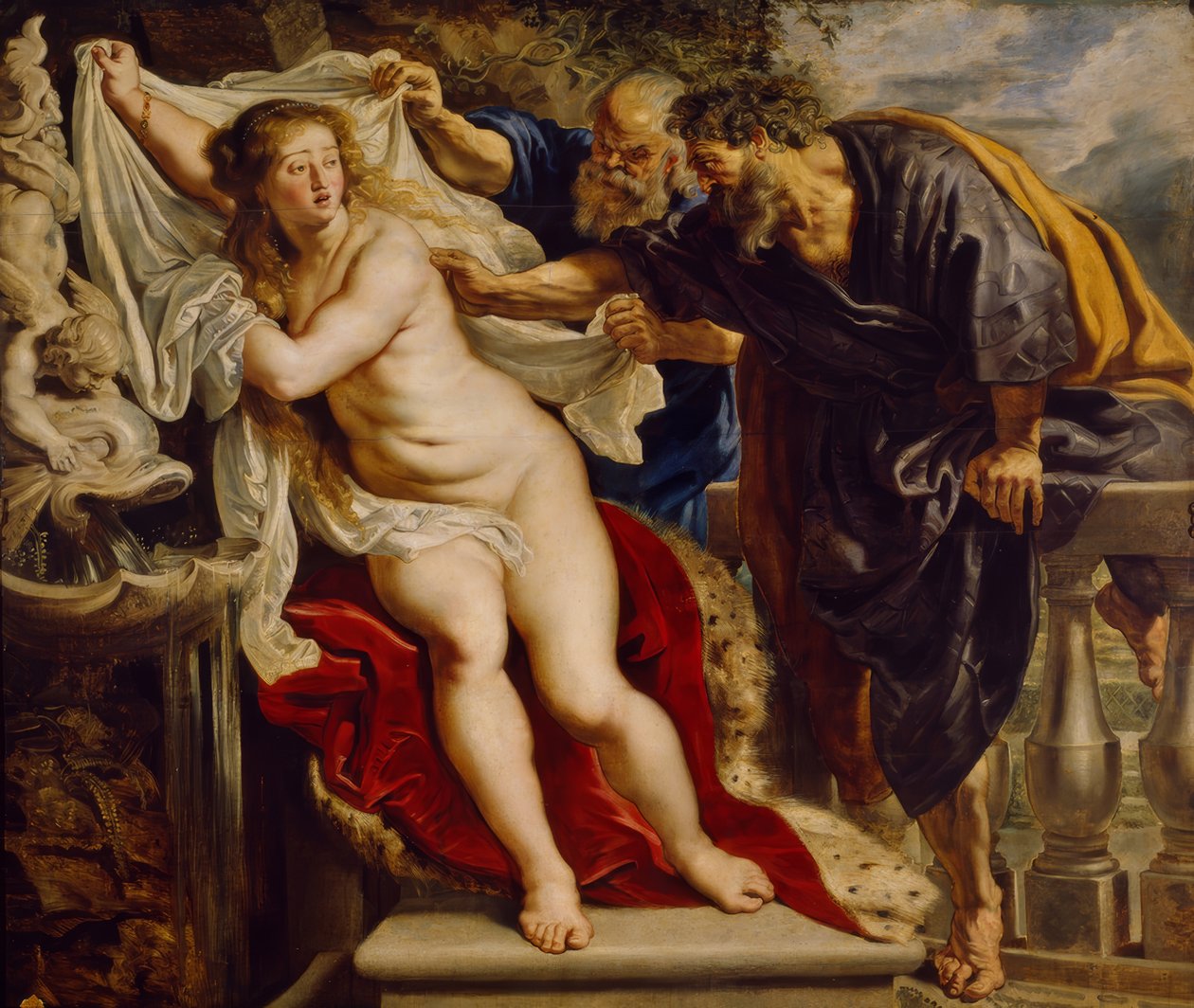 Susanna ve iki yaşlı insan by Peter Paul Rubens
