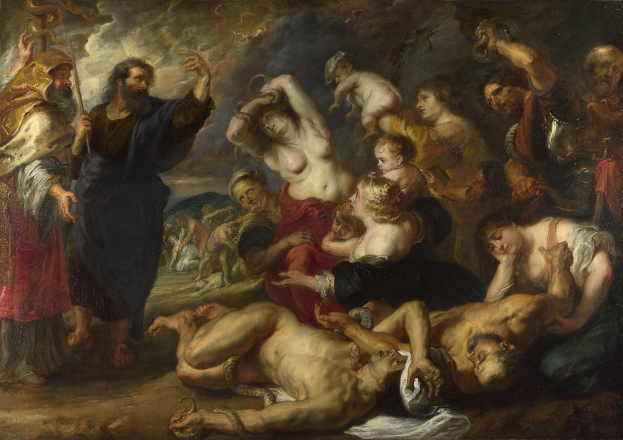 Yüzsüz Yılan, 1635-1640 by Peter Paul Rubens