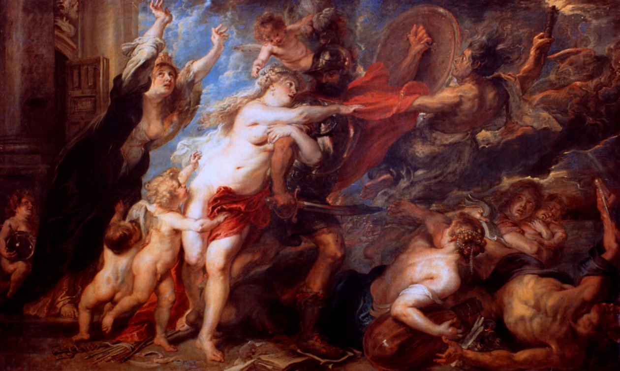 Savaşın Sonuçları, 1638 by Peter Paul Rubens