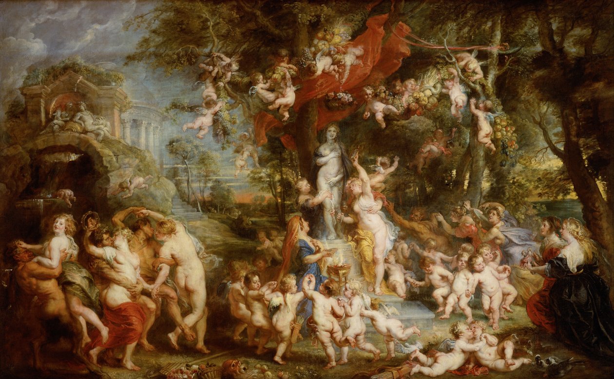 Venüs Bayramı by Peter Paul Rubens