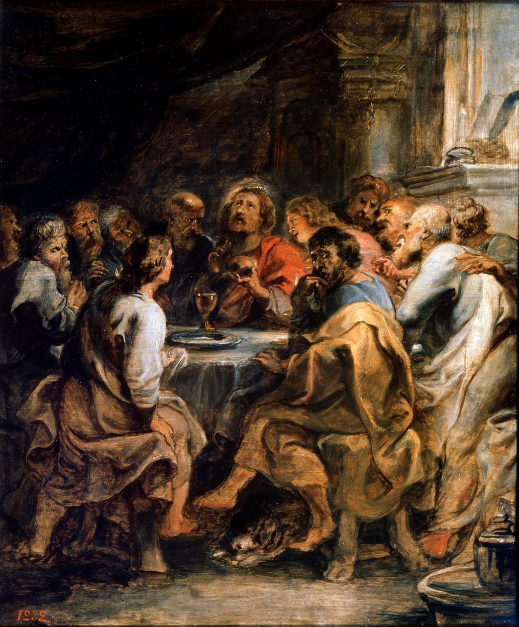 Son Akşam Yemeği, c1630-1631. by Peter Paul Rubens