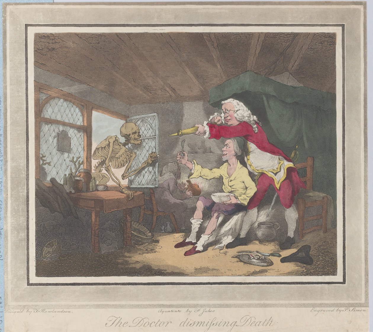 Ölümü Reddeden Doktor, 1785., 1785 by Peter Simon