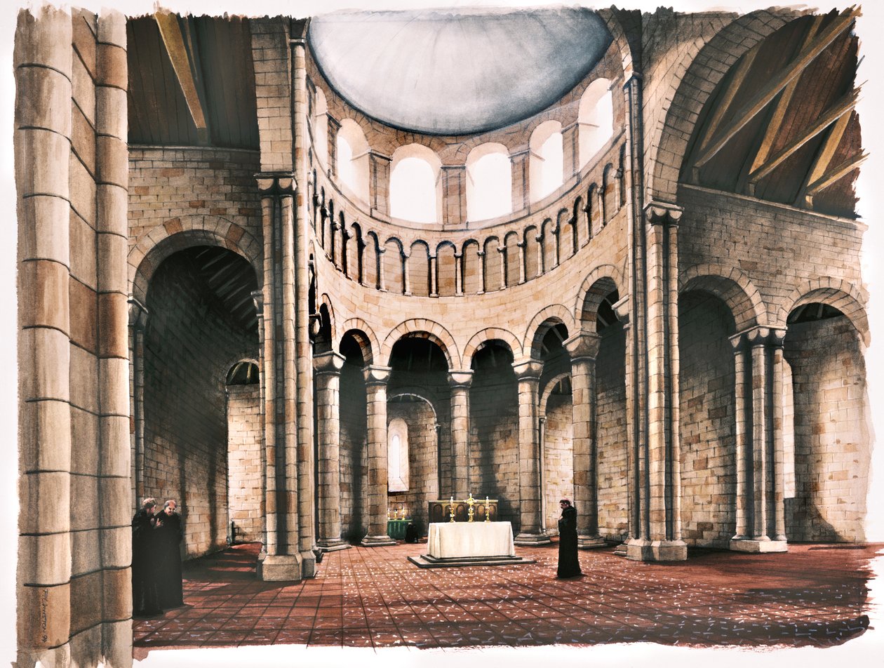 Savaş Manastırı, 12. yüzyıl, 1990-2010 by Peter Urmston