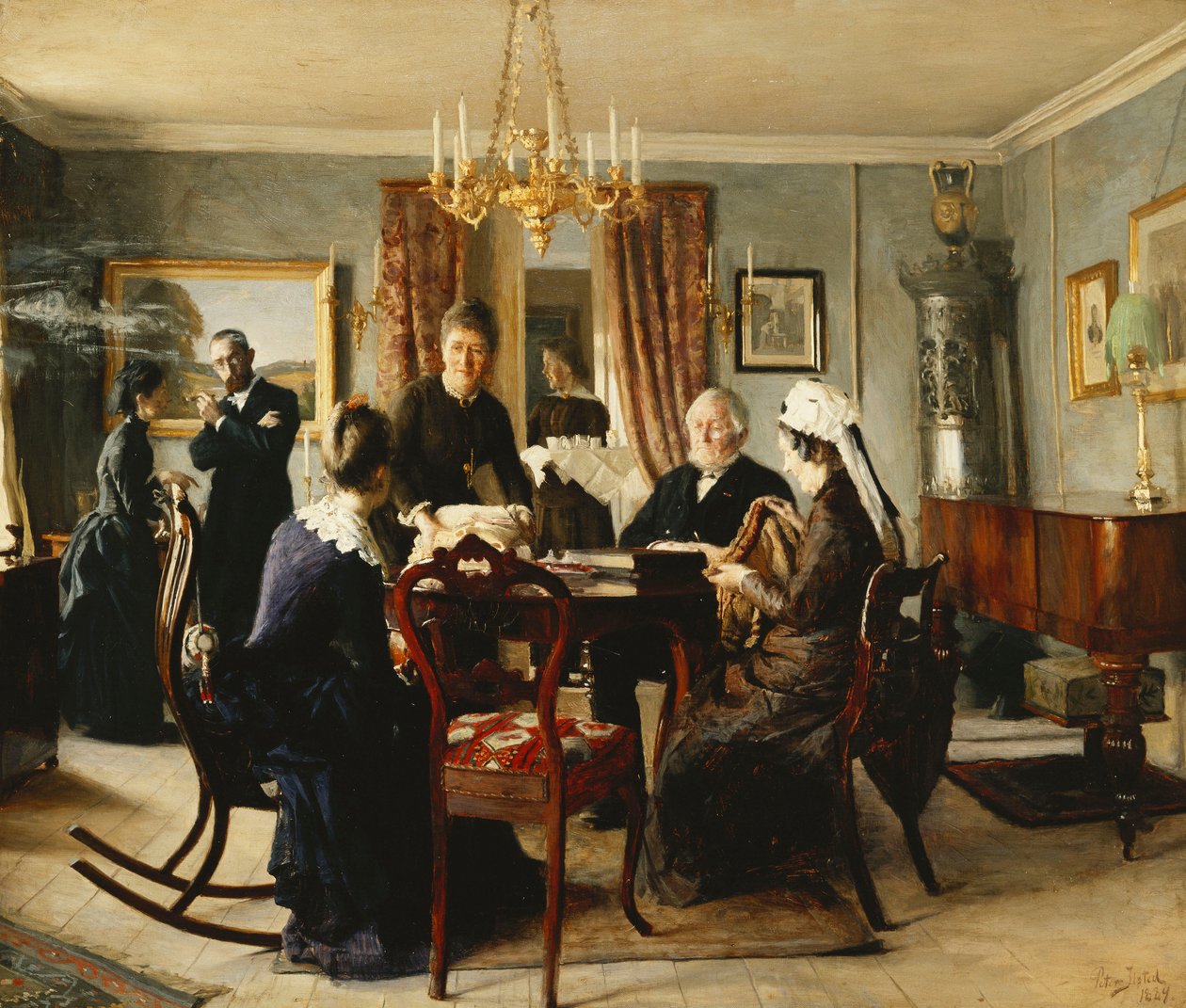 Beş çayı by Peter Vilhelm Ilsted