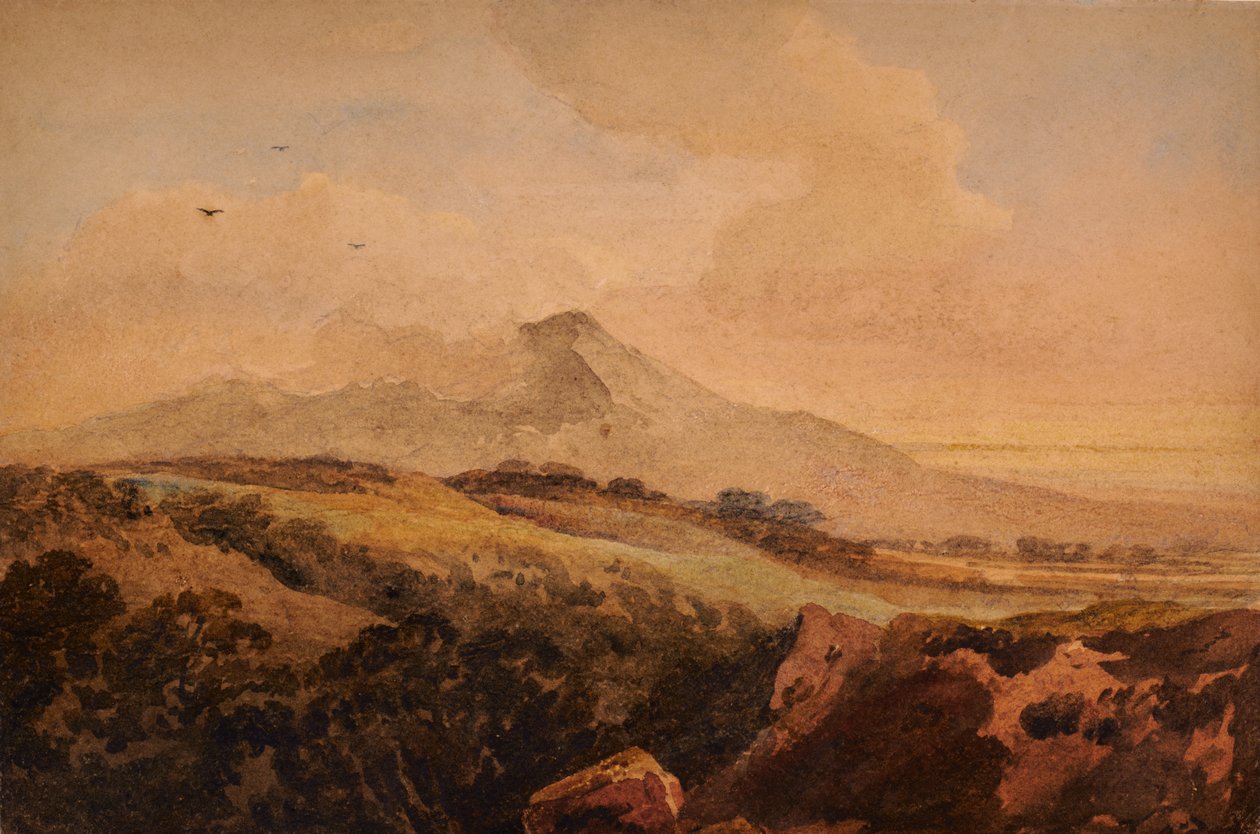 Cader İdris, Kuzey Galler by Peter de Wint