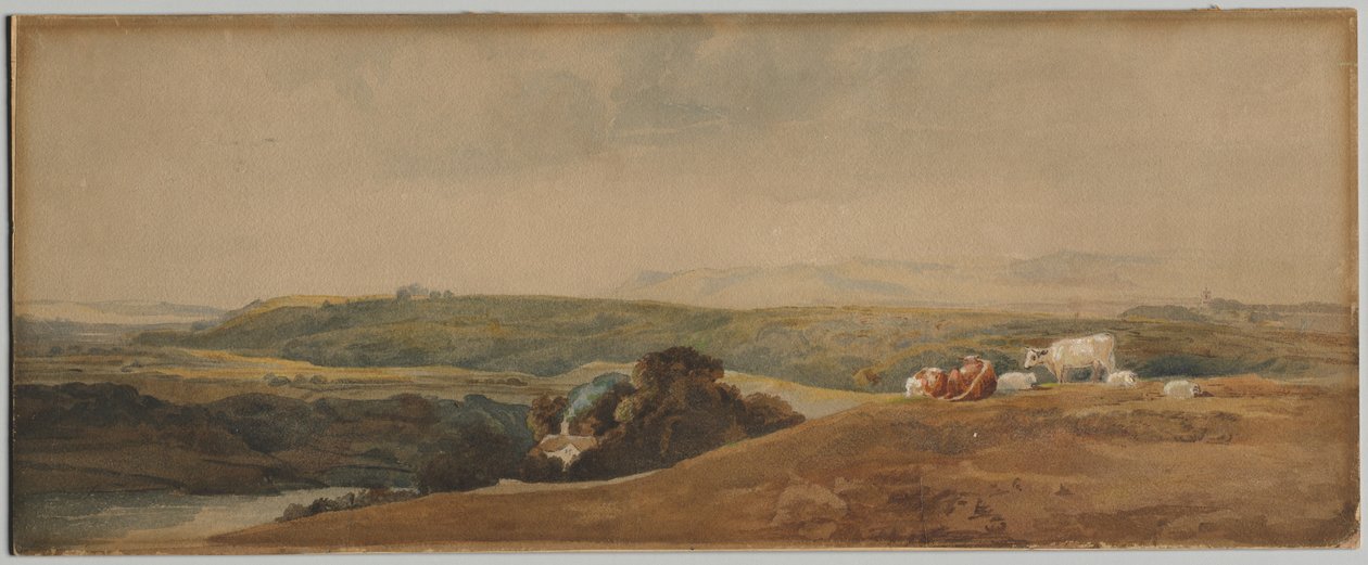 Dağlar ve Sığır. by Peter de Wint