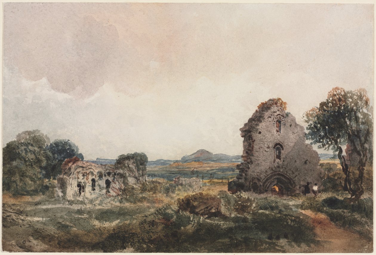 Manastırın altında by Peter de Wint