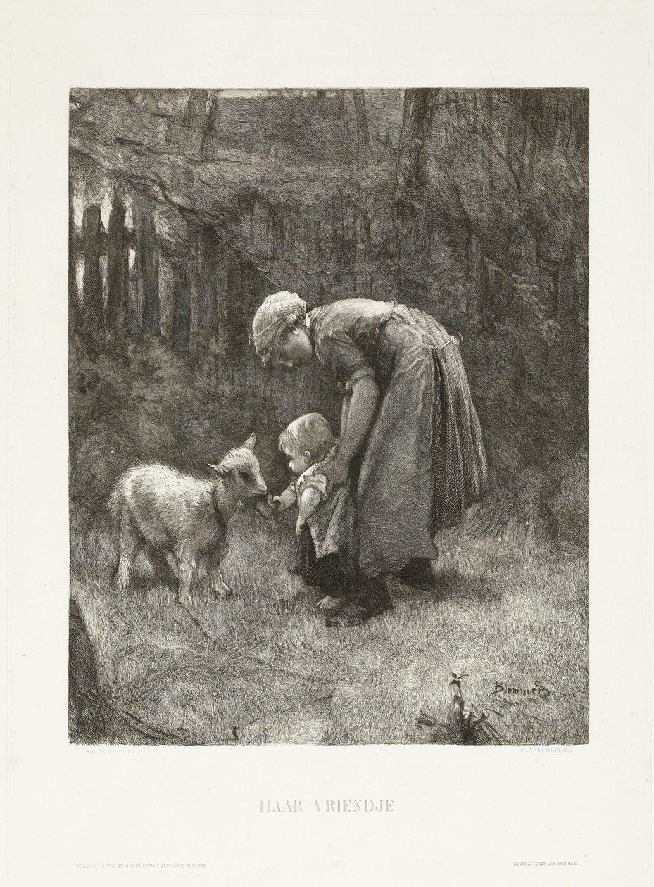 Erkek arkadaşı (nesne üzerindeki başlık) by Petrus Johannes Arendzen