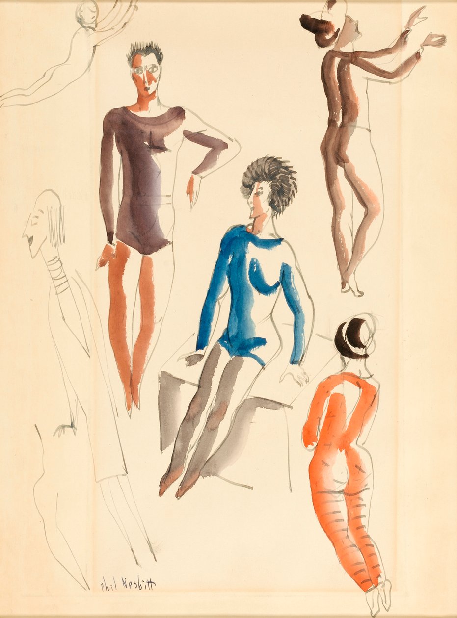 Esprili Figürler, n.d. by Phil Nesbitt