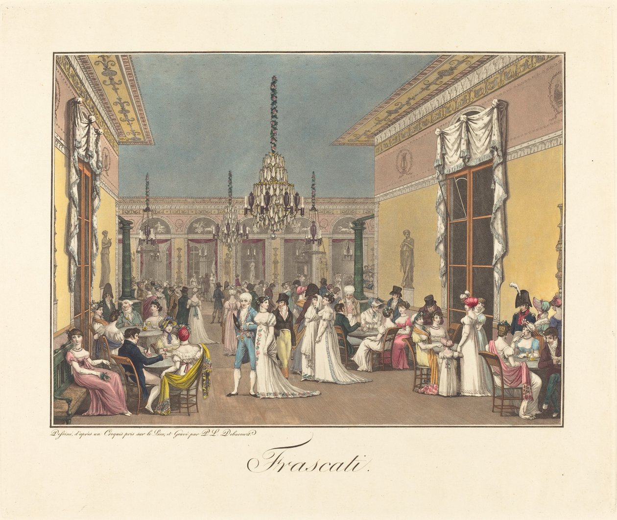 Frasçati by Philibert Louis Debucourt