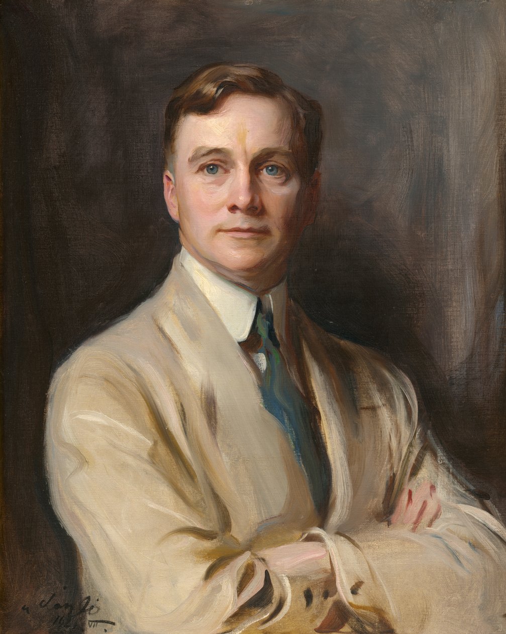 Francis Patrick Garvan, 1921. by Philip A de Laszlo
