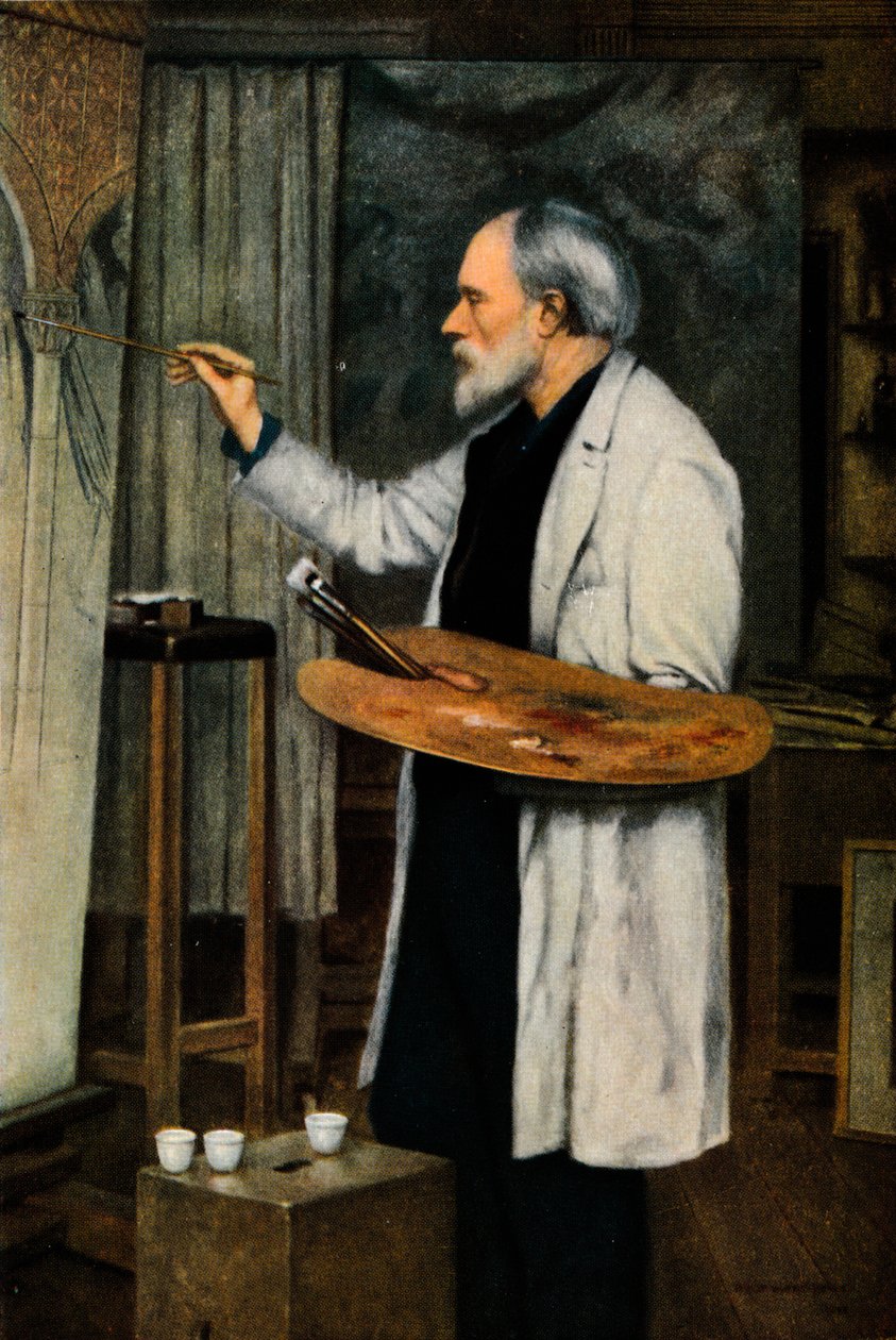"Sir Edward Burne-Jones", 1898, 1917 by Philip Edward Burne Jones
