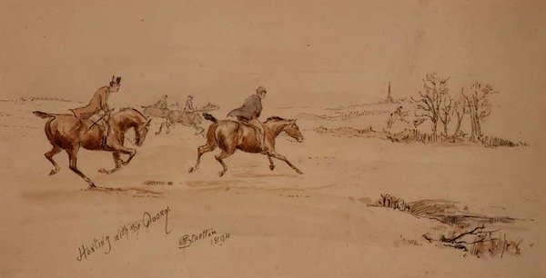 Quorn ile avlanmak by Philip Eustace Stretton