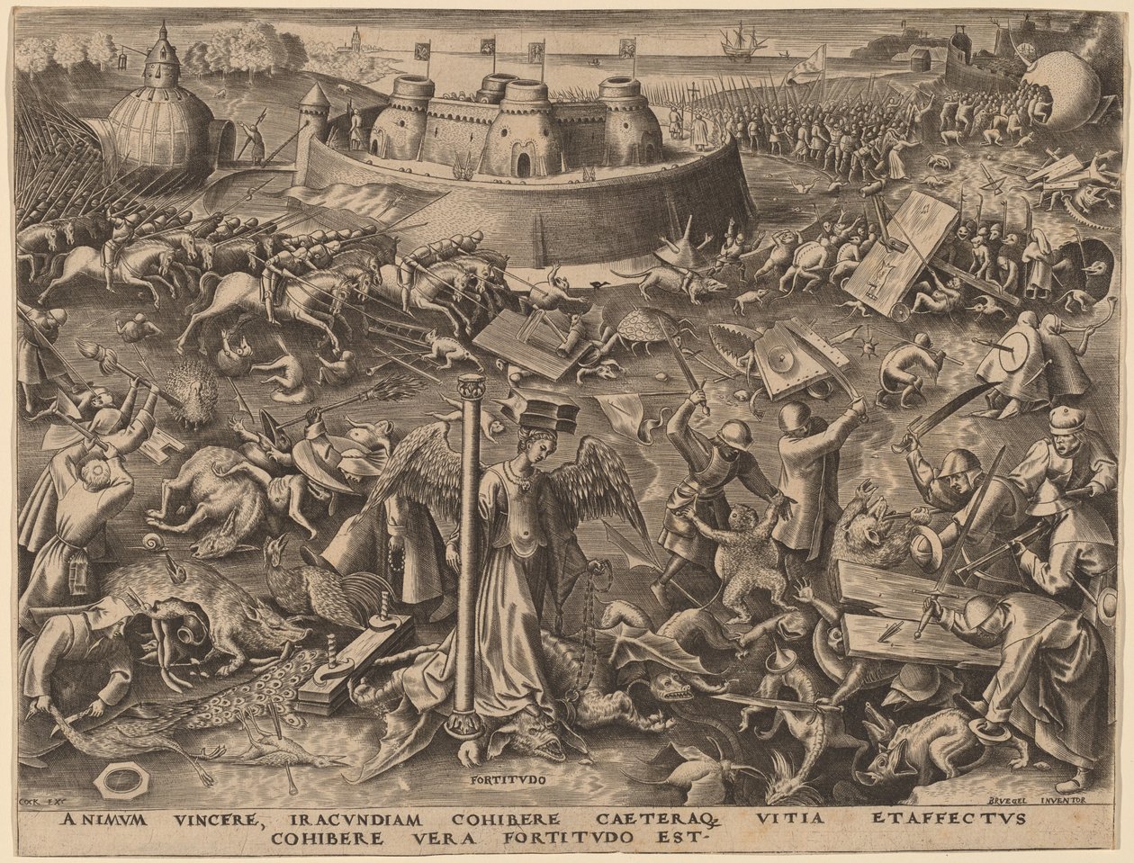 Metanet by Philip Galle after Pieter Bruegel the Elder
