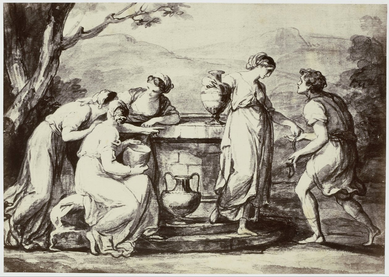 A. Kauffman, Rebecca Duvarda by Philip Henry Delamotte