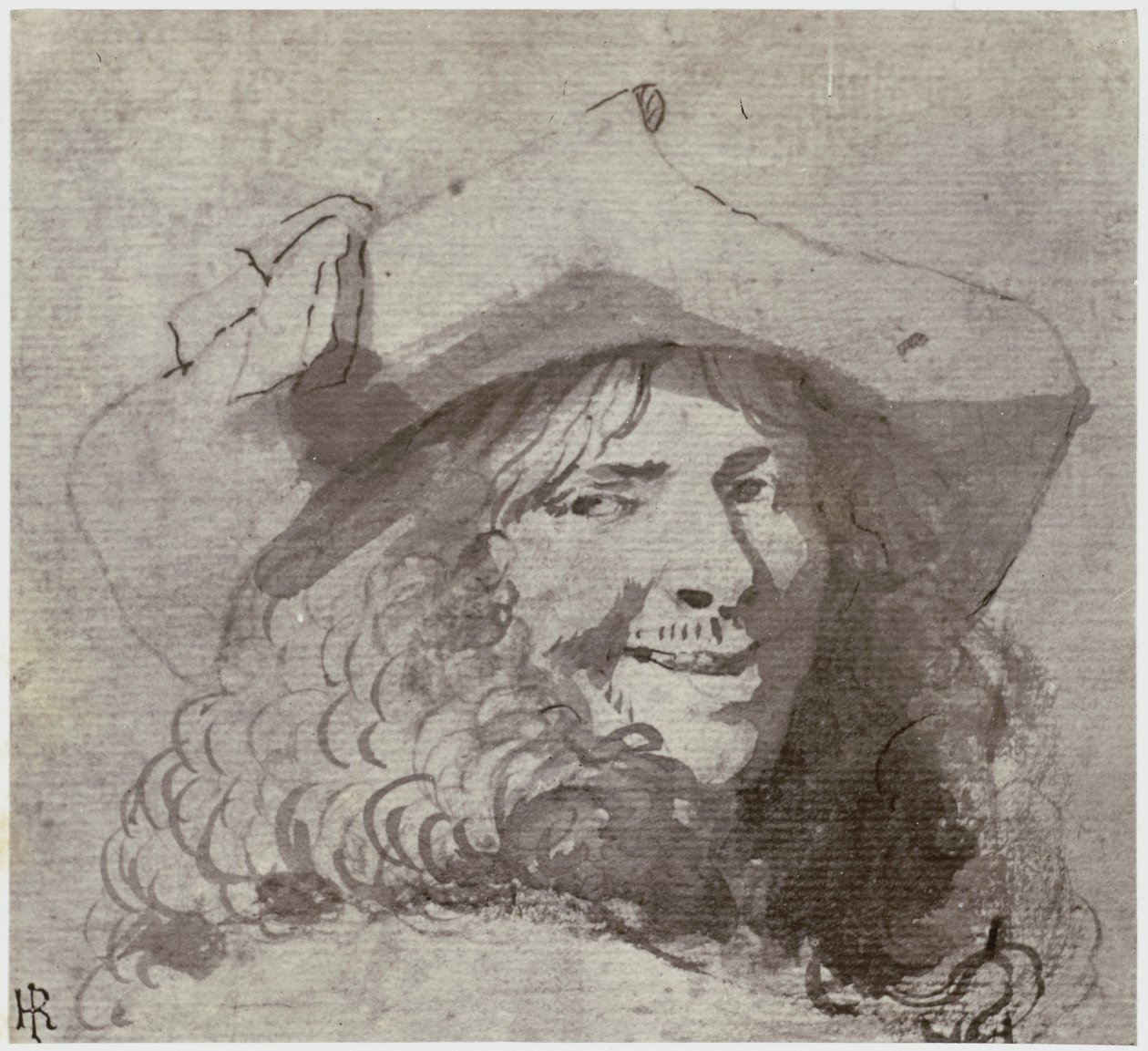 Frank [Frans] Hals, Mizah Yazarı by Philip Henry Delamotte
