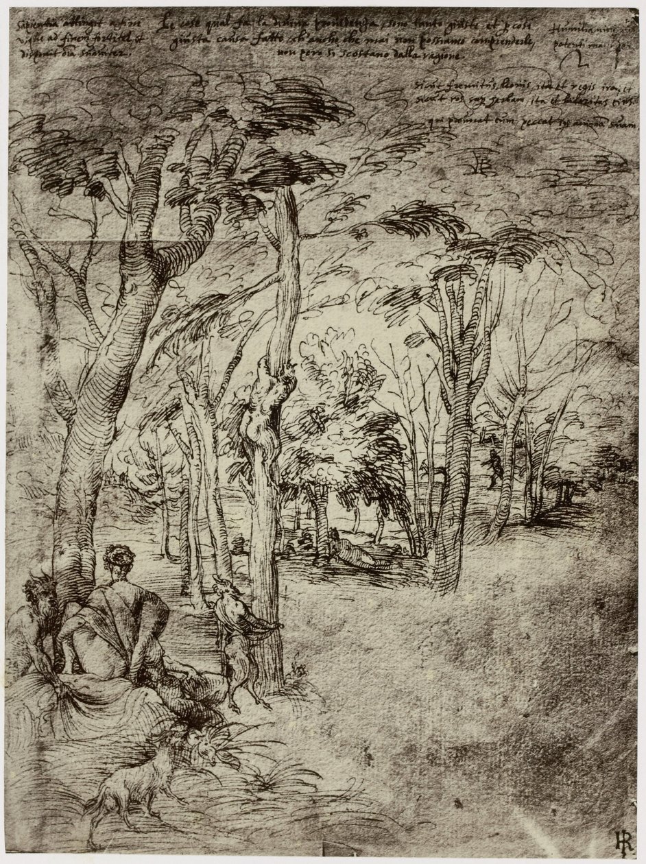 Titiaan, Bir Resim İçin Tasarım by Philip Henry Delamotte