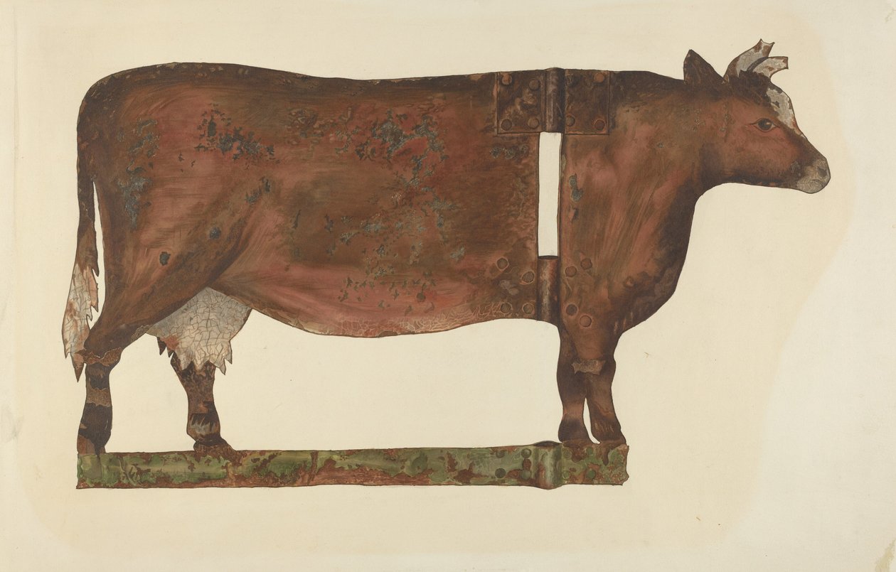 İnek Rüzgar Gülü, c. 1939. by Philip Johnson