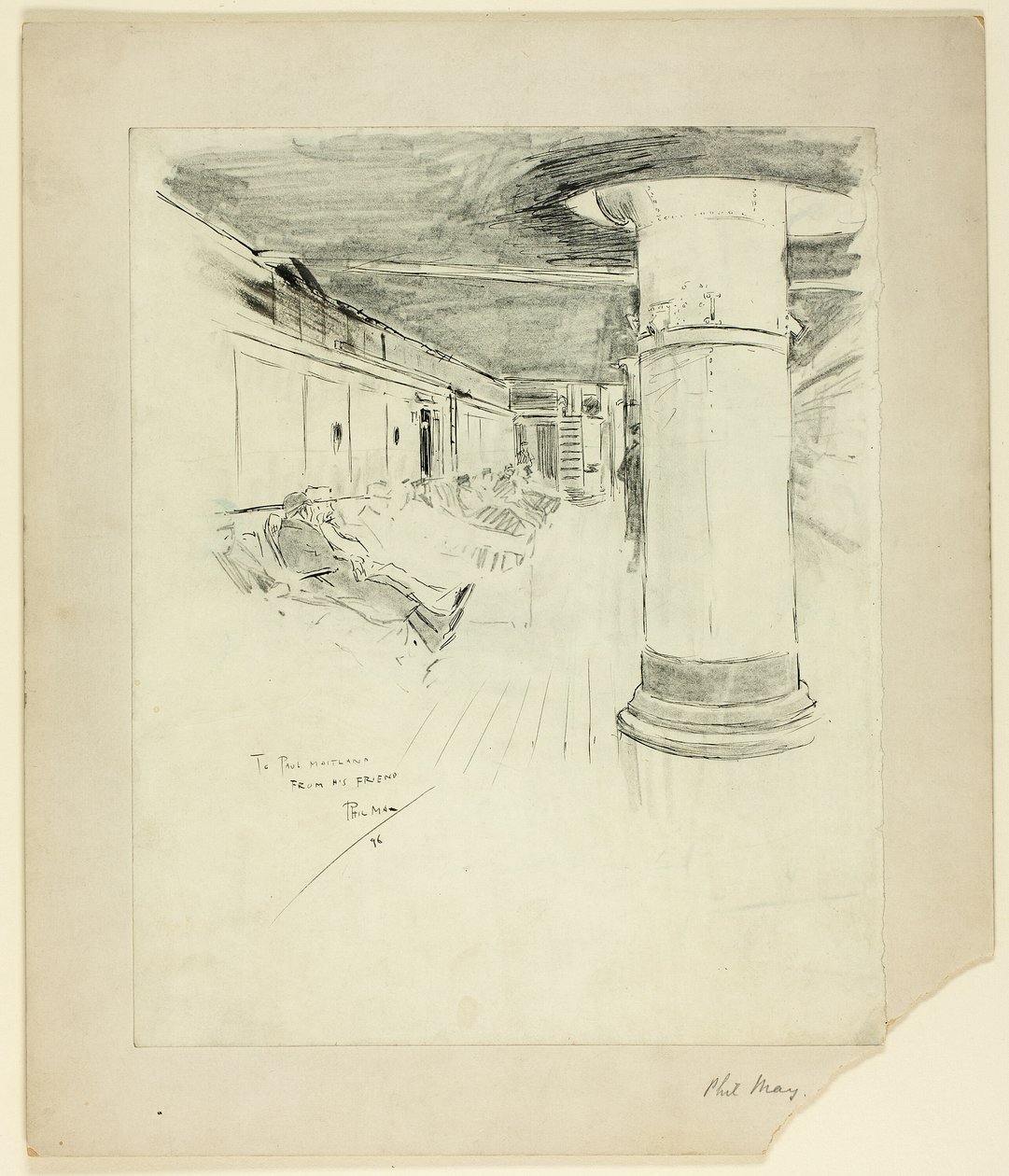Buharlı Güverte by Philip William May
